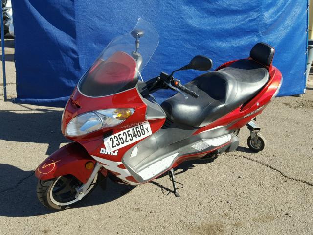 L45THNDK188952212 - 2008 SCOO SCOOTER RED photo 2