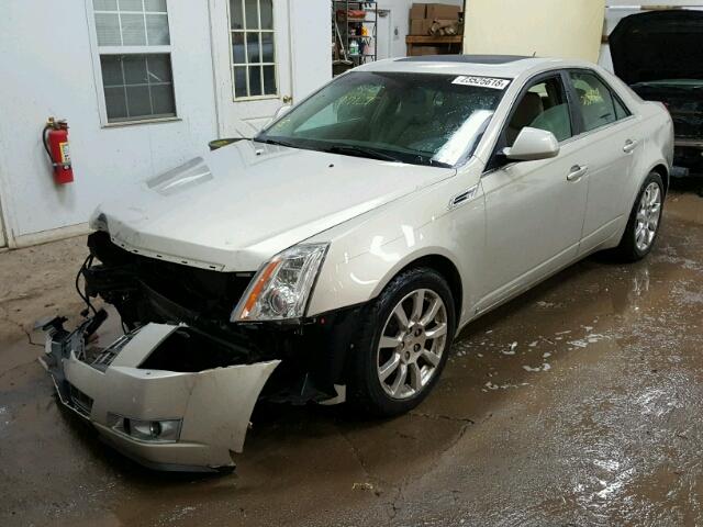 1G6DV57V680180522 - 2008 CADILLAC CTS HI FEA TAN photo 2