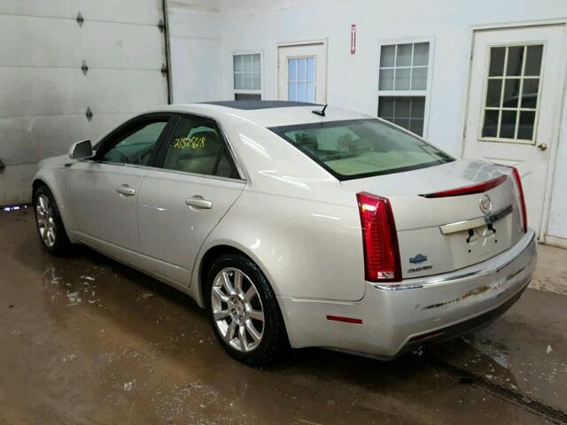 1G6DV57V680180522 - 2008 CADILLAC CTS HI FEA TAN photo 3