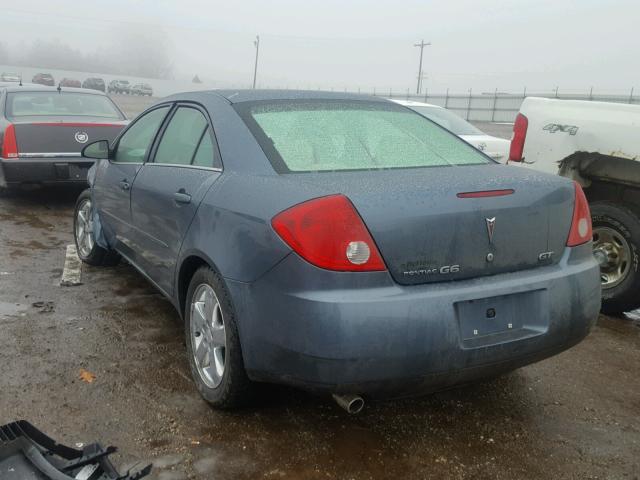 1G2ZH558464127285 - 2006 PONTIAC G6 GT BLUE photo 3