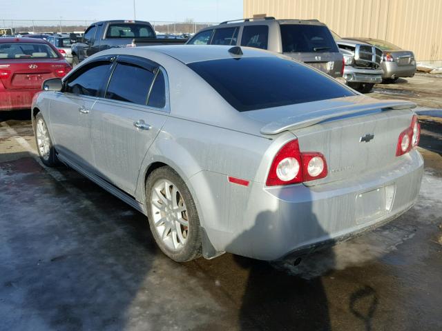 1G1ZE5E06CF218856 - 2012 CHEVROLET MALIBU LTZ 银色 照片 3