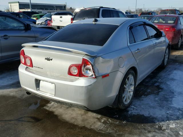 1G1ZE5E06CF218856 - 2012 CHEVROLET MALIBU LTZ 银色 照片 4