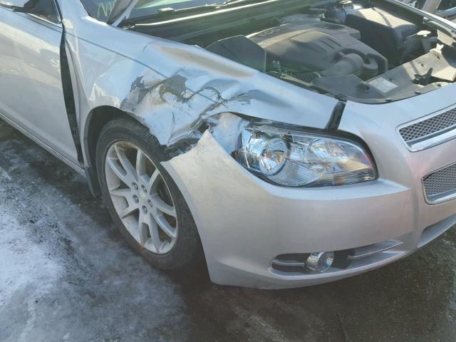 1G1ZE5E06CF218856 - 2012 CHEVROLET MALIBU LTZ 银色 照片 9