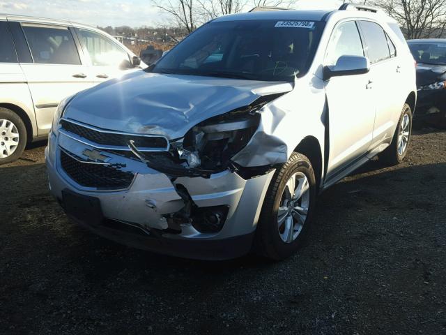 2GNFLGEK9F6412705 - 2015 CHEVROLET EQUINOX LT SILVER photo 9