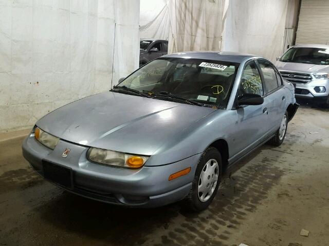 1G8ZH52862Z194901 - 2002 SATURN SL1 BLUE photo 2