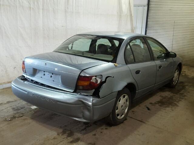 1G8ZH52862Z194901 - 2002 SATURN SL1 BLUE photo 4