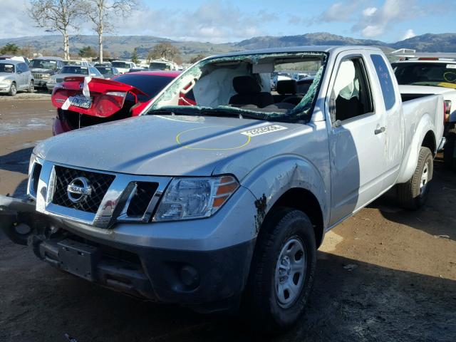 1N6BD0CT9GN768573 - 2016 NISSAN FRONTIER S SILVER photo 2