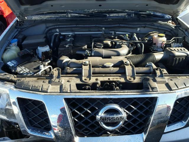1N6BD0CT9GN768573 - 2016 NISSAN FRONTIER S SILVER photo 7