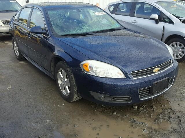 2G1WB5EN1A1230876 - 2010 CHEVROLET IMPALA LT BLUE photo 1