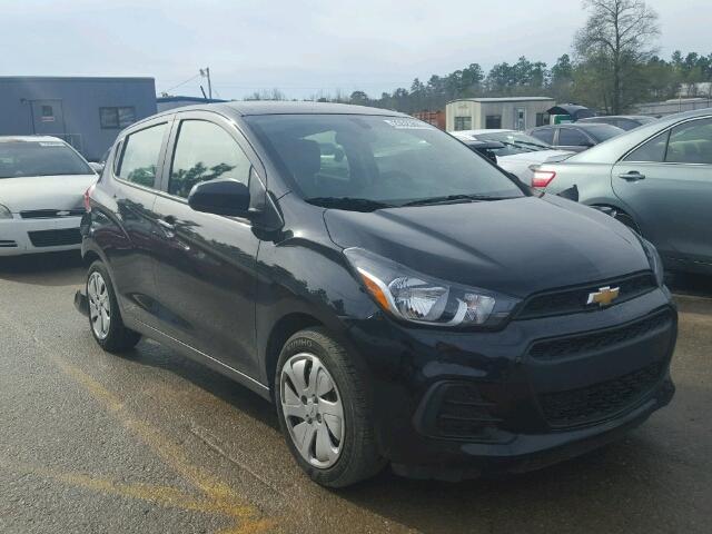 KL8CB6SA1GC591442 - 2016 CHEVROLET SPARK LS BLACK photo 1