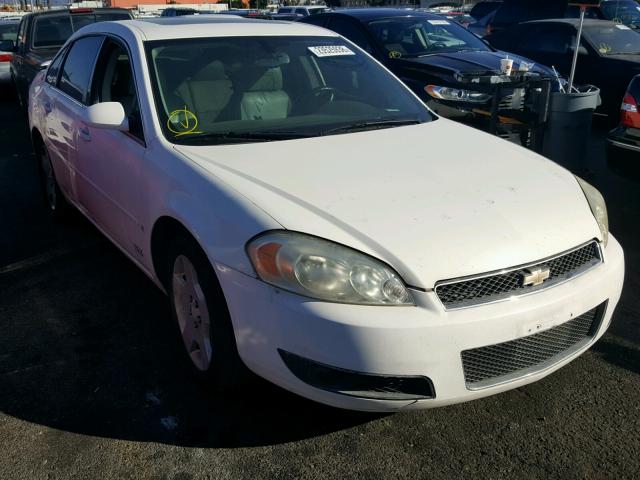 2G1WD58CX69245597 - 2006 CHEVROLET IMPALA SUP WHITE photo 1