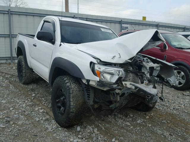 5TFPX4EN2EX023705 - 2014 TOYOTA TACOMA WHITE photo 1