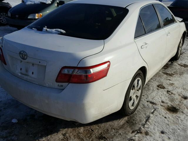 4T1BE46K87U516485 - 2007 TOYOTA CAMRY NEW WHITE photo 4