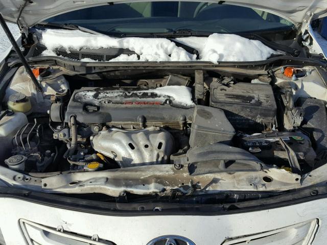 4T1BE46K87U516485 - 2007 TOYOTA CAMRY NEW WHITE photo 7