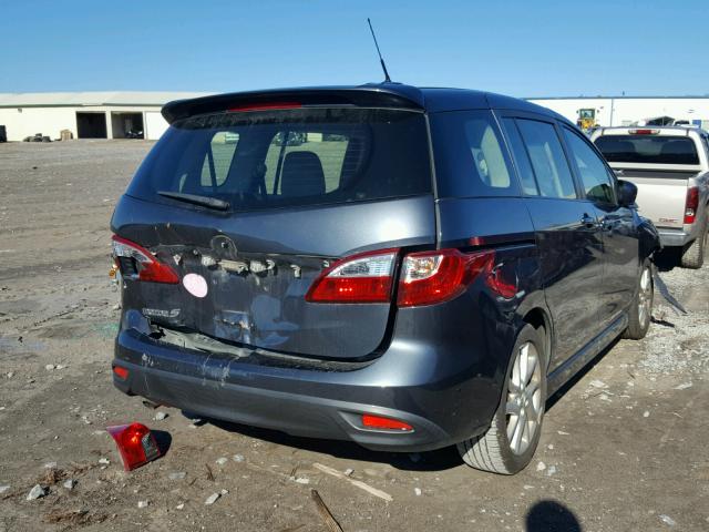 JM1CW2CL1C0124327 - 2012 MAZDA 5 BLUE photo 4