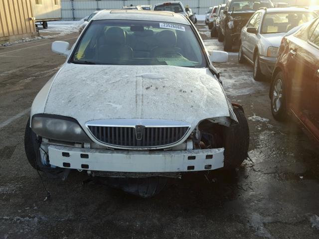 1LNHM86S53Y701861 - 2003 LINCOLN LS WHITE photo 10