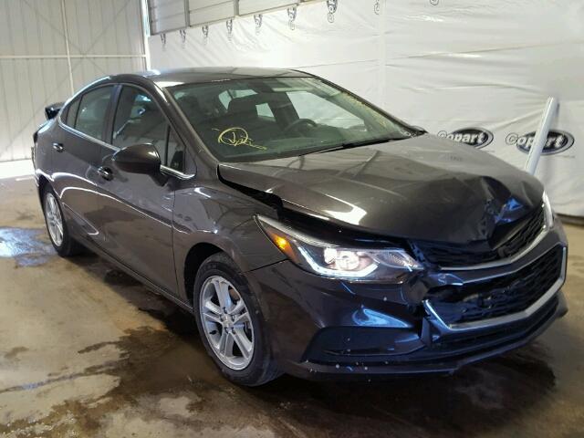 1G1BE5SM6H7236526 - 2017 CHEVROLET CRUZE LT CHARCOAL photo 1