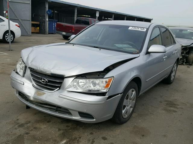 5NPET46C09H567301 - 2009 HYUNDAI SONATA GLS SILVER photo 2