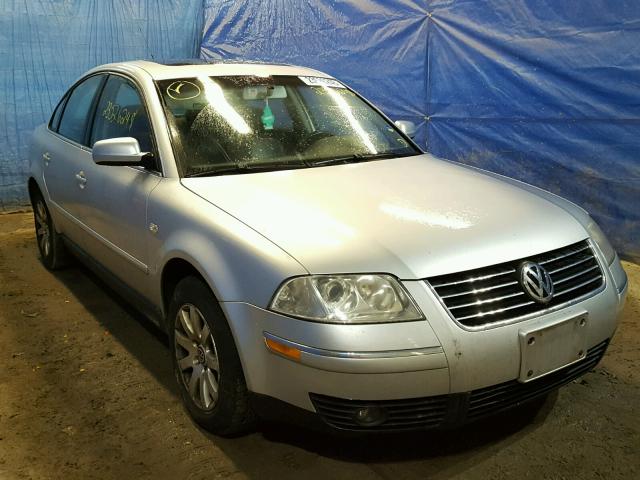 WVWPD63BX2P341225 - 2002 VOLKSWAGEN PASSAT GLS SILVER photo 1