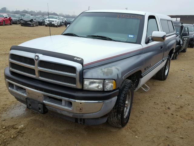 1B7HC16Z4SS299330 - 1995 DODGE RAM 1500 TWO TONE photo 2