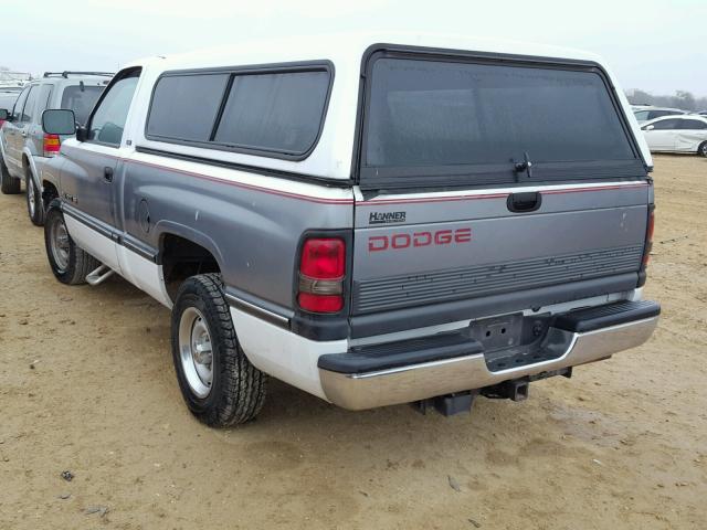 1B7HC16Z4SS299330 - 1995 DODGE RAM 1500 TWO TONE photo 3