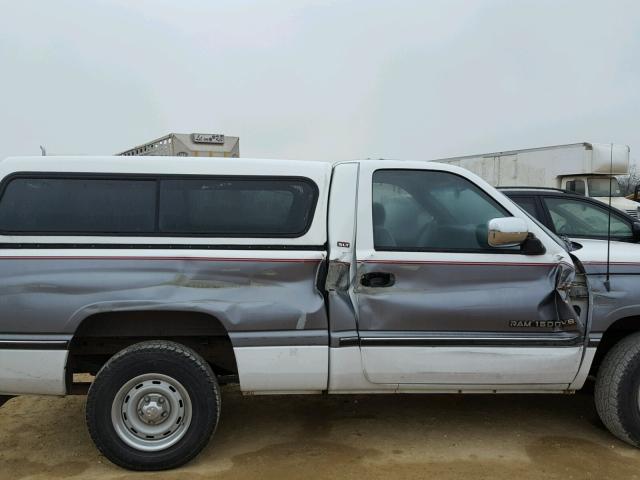 1B7HC16Z4SS299330 - 1995 DODGE RAM 1500 TWO TONE photo 9