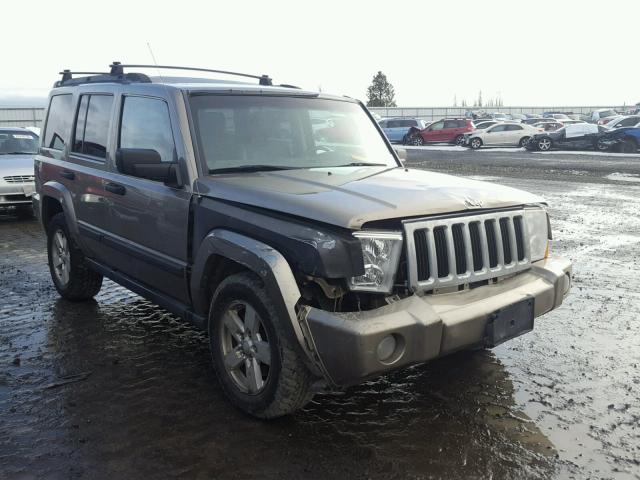 1J8HG48K06C302819 - 2006 JEEP COMMANDER TAN photo 1