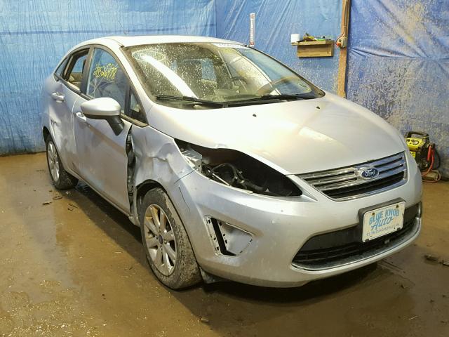 3FADP4BJ7BM216282 - 2011 FORD FIESTA SE SILVER photo 1