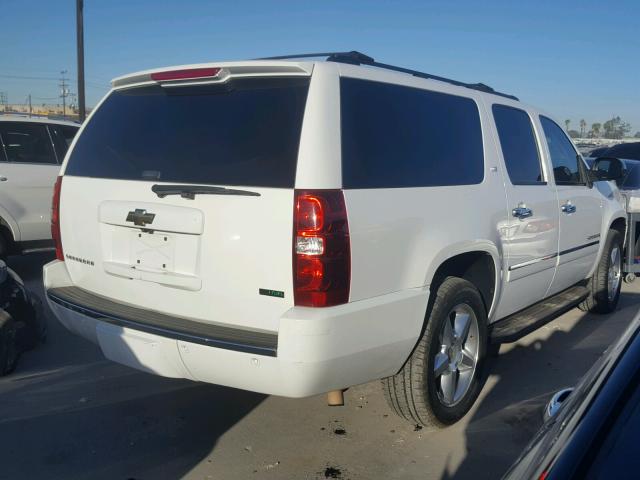 1GNUCKE02AR165145 - 2010 CHEVROLET SUBURBAN C WHITE photo 4