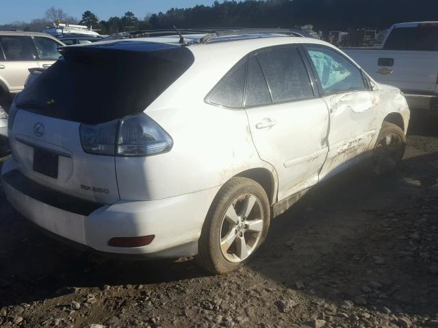 2T2GA31U25C027031 - 2005 LEXUS RX 330 WHITE photo 4