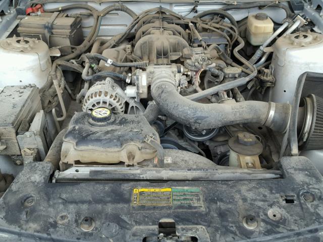 1ZVFT80N475277370 - 2007 FORD MUSTANG SILVER photo 7