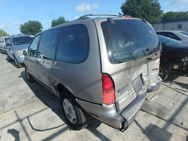 4N2DN11W1SD846285 - 1995 NISSAN QUEST XE/G TAN photo 3