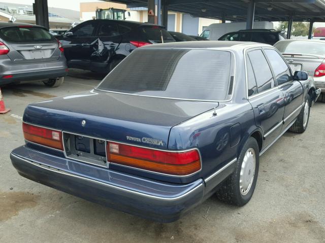 JT2MX83E7L0046750 - 1990 TOYOTA CRESSIDA L BLUE photo 4