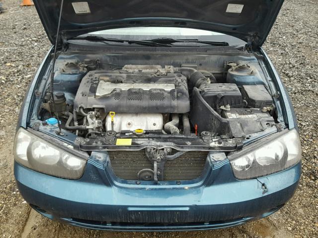 KMHDN45D72U373789 - 2002 HYUNDAI ELANTRA GL GREEN photo 7