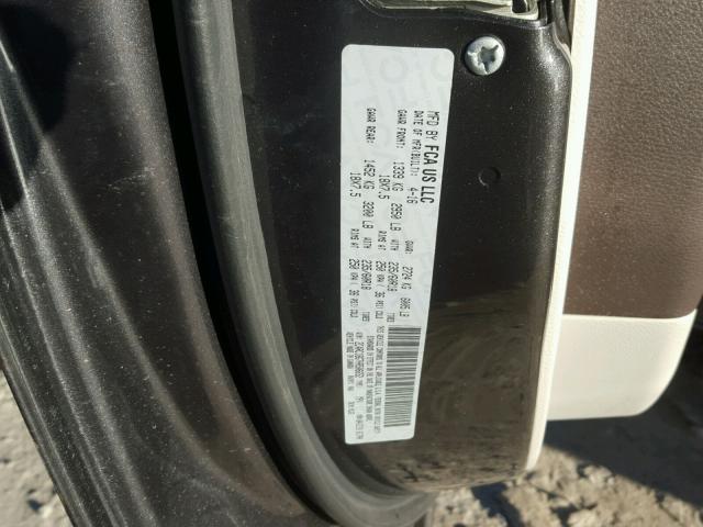 2C4RC1BG7HR506652 - 2017 CHRYSLER PACIFICA T GRAY photo 10