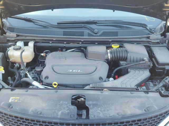 2C4RC1BG7HR506652 - 2017 CHRYSLER PACIFICA T GRAY photo 7