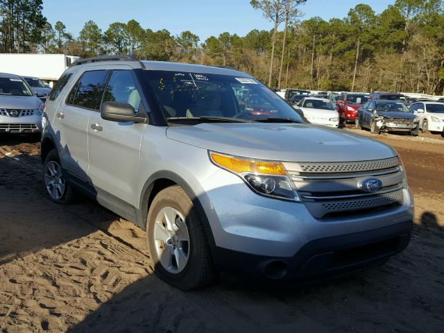 1FM5K7B82DGA01039 - 2013 FORD EXPLORER SILVER photo 1