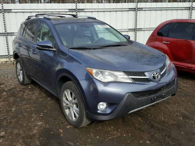 2T3DFREV6EW144695 - 2014 TOYOTA RAV4 LIMIT BLUE photo 1