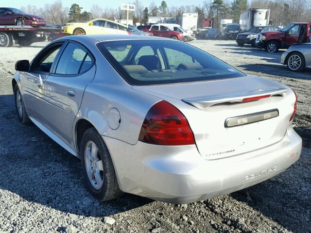 2G2WP582261299002 - 2006 PONTIAC GRAND PRIX SILVER photo 3