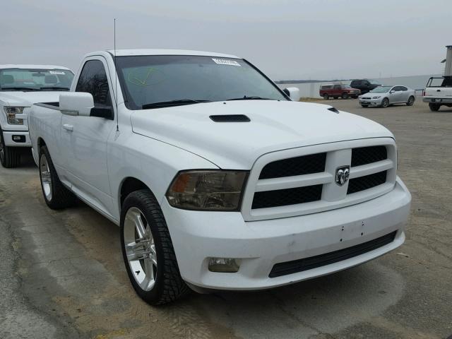 3D7JB1ET5AG171675 - 2010 DODGE RAM 1500 WHITE photo 1