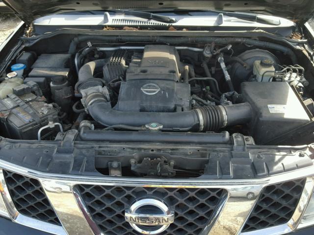 5N1AR18WX5C749950 - 2005 NISSAN PATHFINDER BLACK photo 7