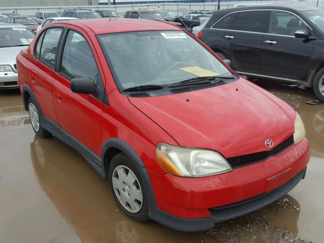 JTDBT1238Y0059824 - 2000 TOYOTA ECHO RED photo 1