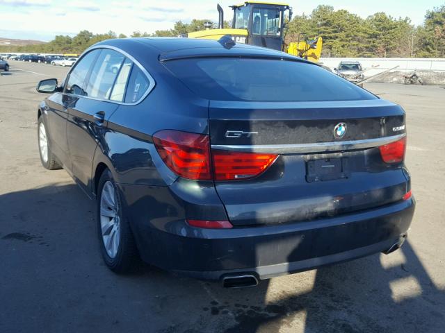 WBASP4C57BC341462 - 2011 BMW 550 XIGT BLACK photo 3