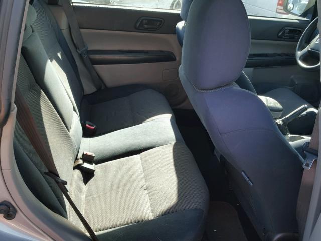 JF1SG66628G713865 - 2008 SUBARU FORESTER S Մոխրագույն լուսանկար 6