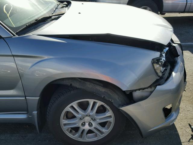 JF1SG66628G713865 - 2008 SUBARU FORESTER S Մոխրագույն լուսանկար 9