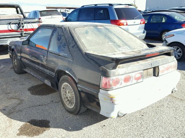 1FACP42E4LF224128 - 1990 FORD MUSTANG GT BLACK photo 3