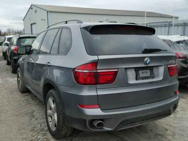 5UXZW0C57BL661523 - 2011 BMW X5 XDRIVE3 GRAY photo 3