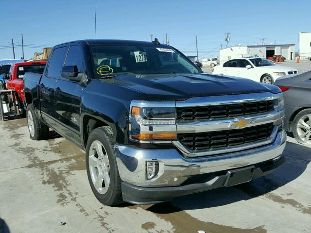 3GCPCRECXHG310354 - 2017 CHEVROLET SILVERADO BLACK photo 1