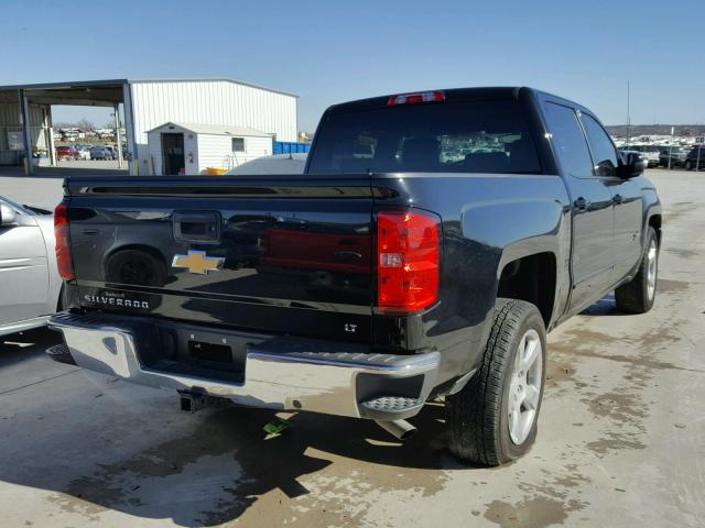 3GCPCRECXHG310354 - 2017 CHEVROLET SILVERADO BLACK photo 4