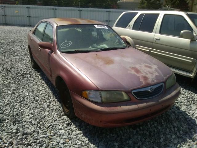 1YVGF22C7W5775028 - 1998 MAZDA 626 DX RED photo 1